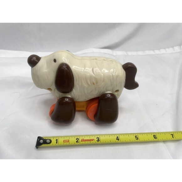 TOMY Other - Vintage 1980 TOMY Pull 'n Roll Pets Walking Dog Toy